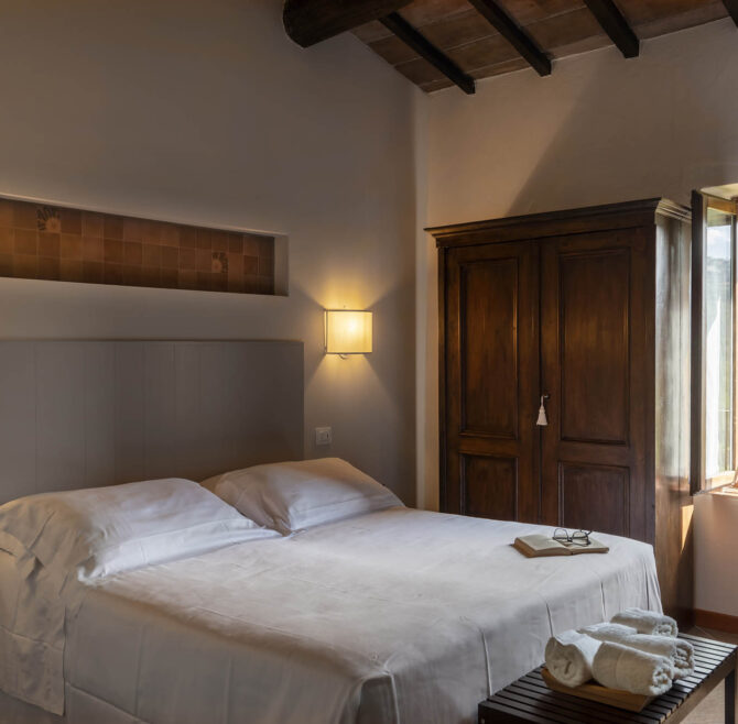 Lecci 6 Superior: Comfortable Room in the Tuscan Maremma for 2 Guests | Tenuta Il Cicalino